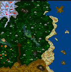 Карта Wild Lands для Heroes 3